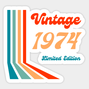1974 Sticker